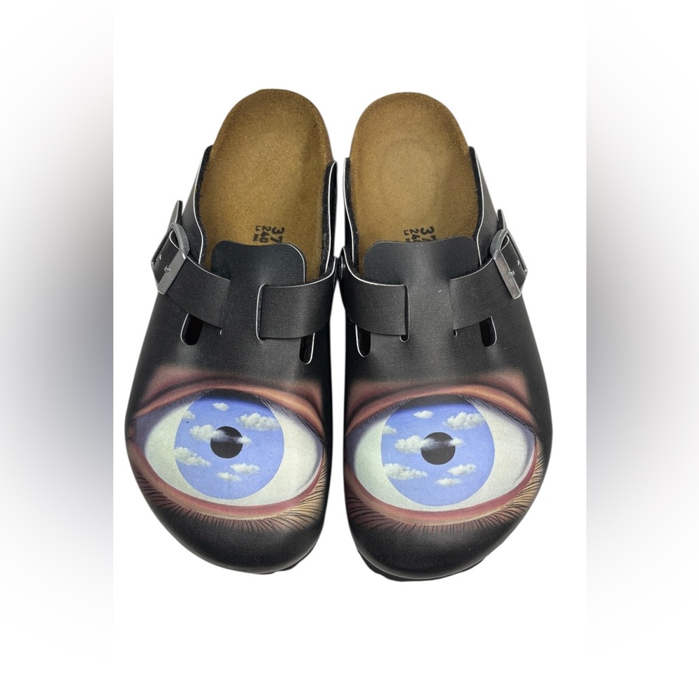 Birkenstock x Opening Ceremony x Rene Magritte size 37 Boston Clogs